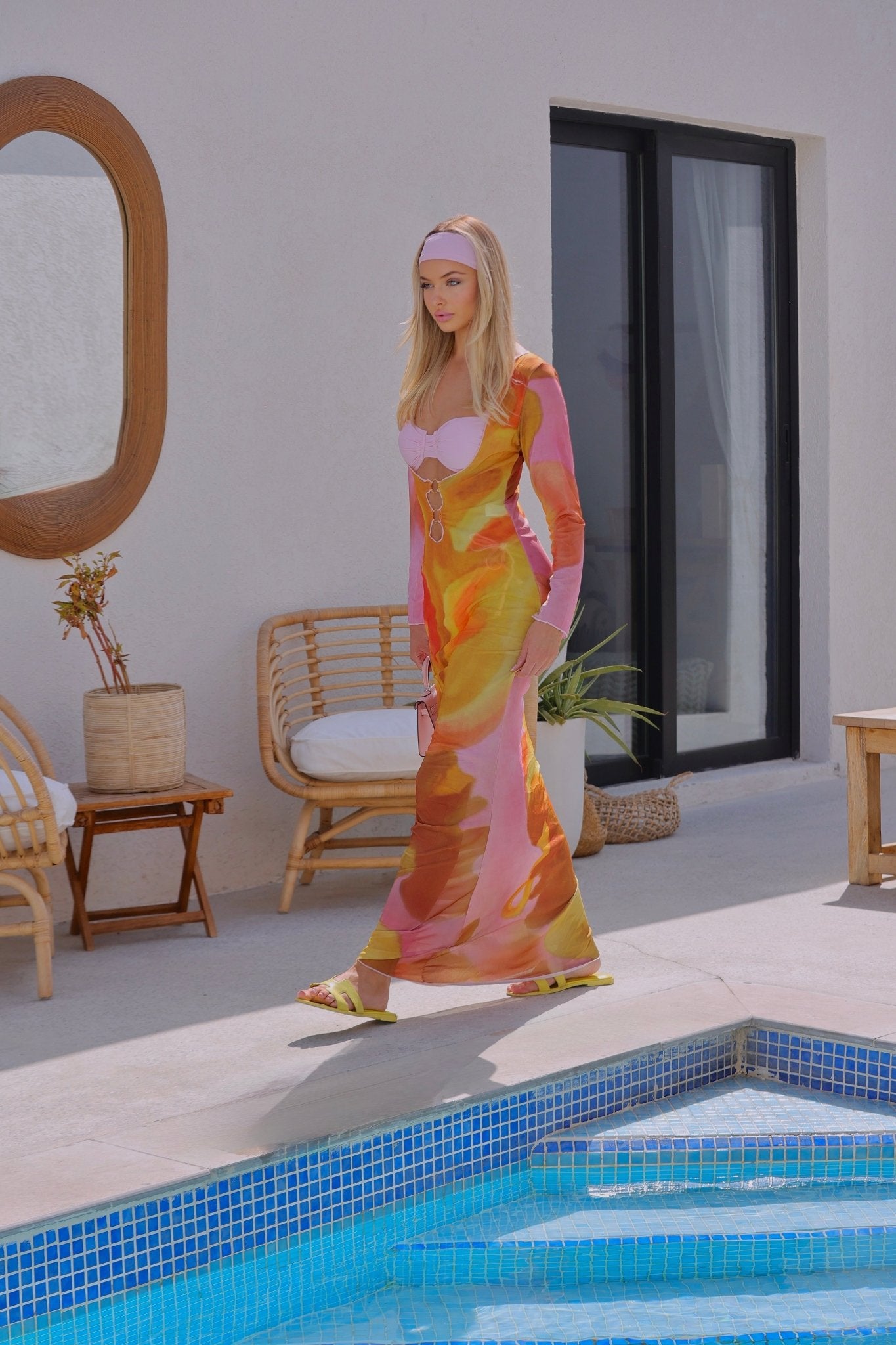 Ethereal Greece Women's Dress - Elegant and Flowing Style  KNCloset