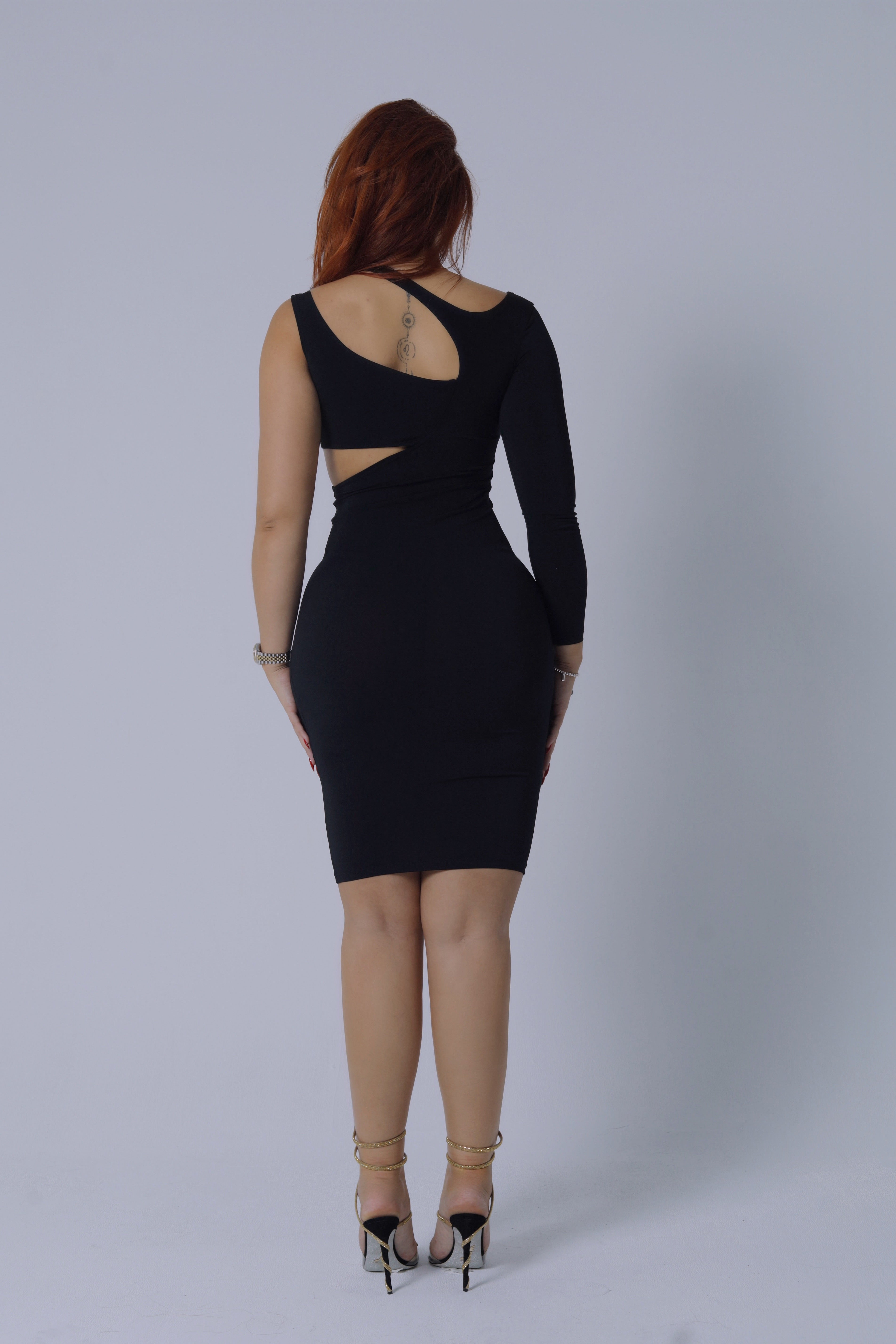 Satin Bodycon Dress