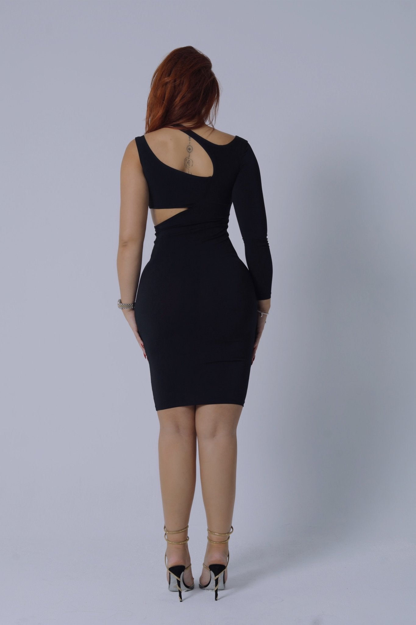 Satin Bodycon Dress - KNCloset